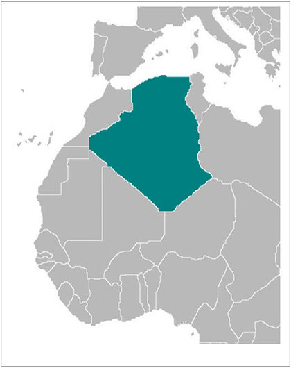 Algerian Map